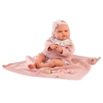 Красива кукла бебе София с одеяло и биберон Reborn, 50 см, Antonio Juan 2
