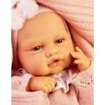 Красива кукла бебе София с одеяло и биберон Reborn, 50 см, Antonio Juan 3
