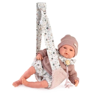 Реалистично бебе София с биберон Reborn, 50 см, Antonio Juan