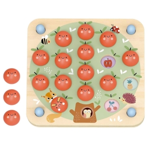 Мемо игра 10в1, Ябълки, Tooky Toy th452n-1