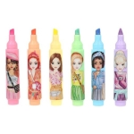 Top Model Мини маркери, 6 броя 2