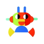 Пъзел с форми и 55 части Tooky Toy TF585-3