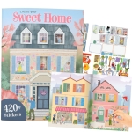 Top Model Книжка със стикери Sweet Home