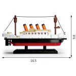 Конструктор Кораб Титаник, 194 части, Sluban 2