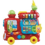 VTech Детски влак с вагон за возене и интерактивни игри, 4 в 1 3