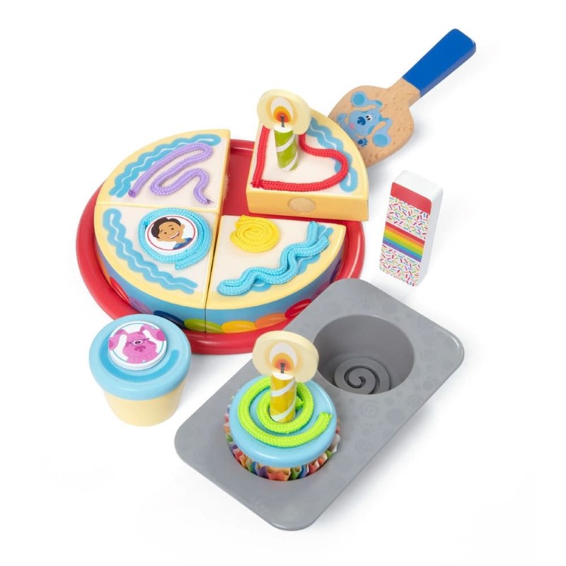 darven-komplekt-za-igra-rozhden-den-melissa-and-doug-33018-1 Дървена торта с кексчета Рожден ден, Melissa and Doug