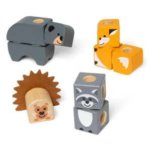 Дървен конструктор с 16 части Blockables, Melissa and Doug 6074895