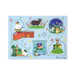 Дървен музикален пъзел Melissa and Doug, 6 части 10737-1