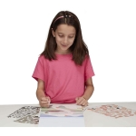 Детска книжка със стикери Сафари, Melissa and Doug 40160-4