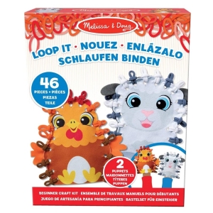 Детски комплект за изработка на животни за театър, Melissa and Doug 40194