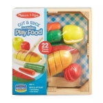Детски дървен комплект за рязане Плодове, Melissa and Doug 94041-1