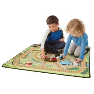 Детскo килимче за игра с влакче, Melissa and Doug 19554-2