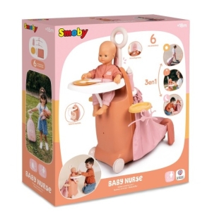 Smoby Детско легло и столче за кукли в куфарче, 3 в 1 5