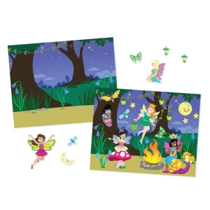 Книжка с многократни стикери за игра Феи, Melissa and Doug 18603-4