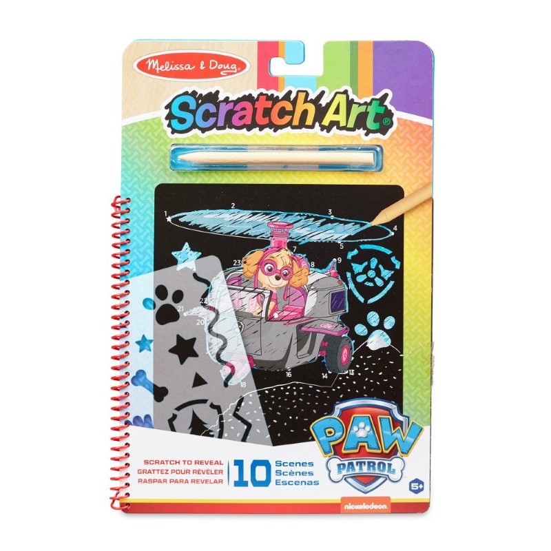 knizhka-sas-skrech-stranitsi-skye-melissa-and-doug-33260-1 Книжка със скреч страници Skye, Melissa and Doug 33260-1