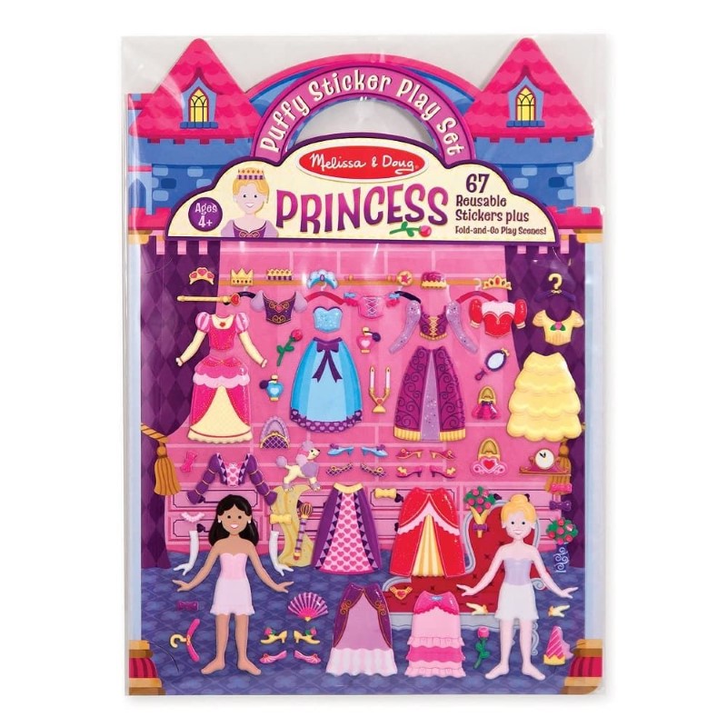 knizhka-sas-stikeri-printsesa-melissa-and-doug-51164-1 Книжката със стикери Принцеса, Melissa and Doug 51164-1