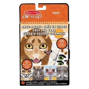 Книжка със стикери Сафари, Melissa and Doug 40510-1