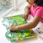 Книжка със стикери Сафари, Melissa and Doug 51166-4