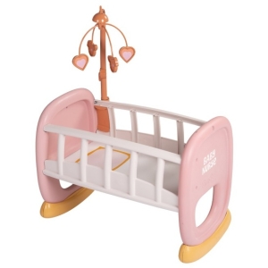Smoby Креватче с въртележка за кукли 7600220390
