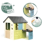 Smoby Детска къща с външна кухня за игра, Life Pretty 7600810738