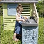 Smoby Детска къща с външна кухня за игра, Life Pretty 7600810738 3