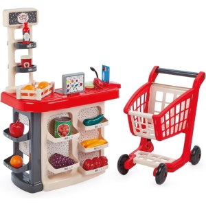 Детски магазин с пазарска количка, Ecoiffier 7900001676