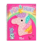 Книжка за оцветяване Ylvi Pop and Paint, Еднорог 413755-1