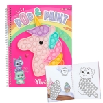Книжка за оцветяване Ylvi Pop and Paint, Еднорог 413755