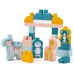 Конструктор с животни, 55 части, Ecoiffier 1