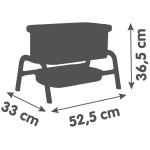 Легло за кукли, Maxi-Cosi, розово Smoby 7600240243 3