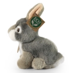 Плюшено сиво зайче, 16 см, Rappa 252080-2
