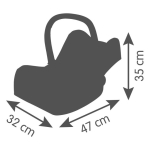 Столче за кукли Smoby Maxi-Cosi, бежово, 7600240244 3