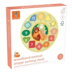 Дървен часовник с форми за сортиране, Orange Tree Toys_ott13142 3
