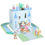 Дървен замък с приказни герои за игра, Orange Tree Toys ott11393