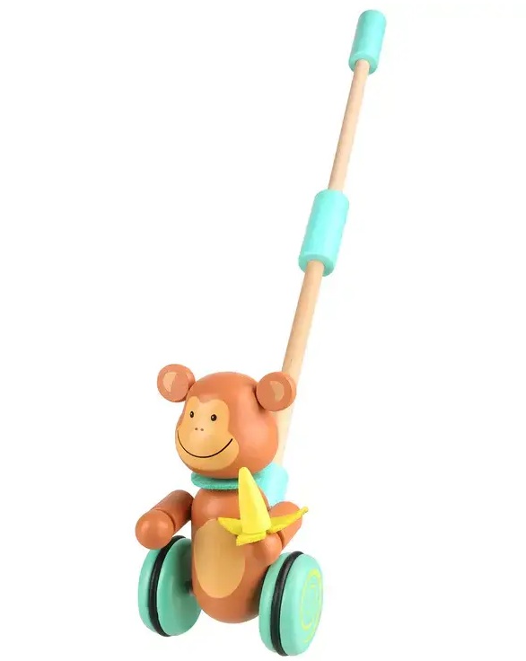 dyrvena-igrachka-za-butane-majmunka-orange-tree-toys-ott02751 Дървена играчка за бутане Маймунка, Orange Tree Toys ott02751