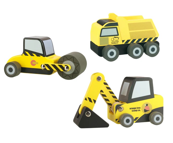 dyrveni-stroitelni-mashini-za-igra-orange-tree-toys-ott07546 Дървени строителни превозни средства, 3 броя, Orange Tree Toys