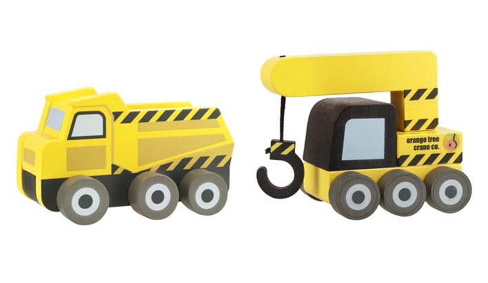 dyrveni-stroitelni-prevozni-sredstva-orange-tree-toys-ott07553 Дървени строителни превозни средства, 2 броя, Orange Tree Toys