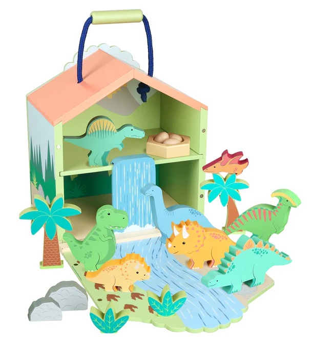 igralen-komplekt-s-dinozavri-orange-tree-toys-ott11409 Игрален комплект с динозаври, Orange Tree Toys