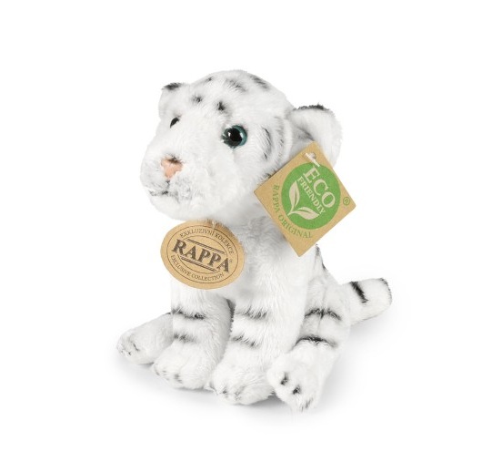 plushen-byal-tigar-rappa-252257 Плюшен Бял тигър, 15 см, Rappa 252257