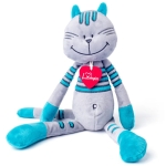Плюшена играчка коте Пусс Левис, 36 см, Lumpin 94090