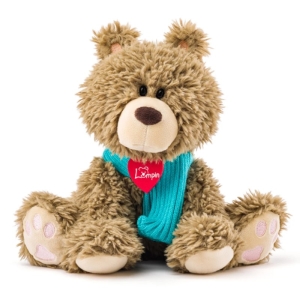 Плюшено мече с шалче Барибуу, 25 см, Lumpin