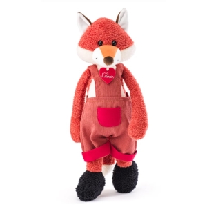 Плюшена лисица с гащеризон Лоренцо, 40 см, Lumpin 94225