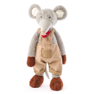 Плюшено мишле с гащеризон Лоренцо, 40 см, Lumpin 94227