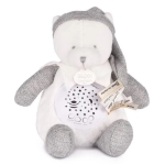 Детска нощна лампа мече, с проектор и звуци, Doudou 245813-1