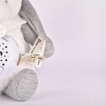 Детска нощна лампа мече, с проектор и звуци, Doudou 245813-3