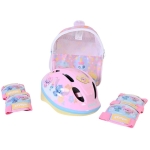 Детски комплект каска и протектори Стич, Volare Bicycles 01058-1