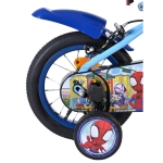 Детски велосипед с помощни колела Спайди и приятели, 12 инча, Volare Bicycles 20505-FW12-9