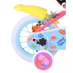 Детски велосипед с помощни колела Peppa Pig, 12 инча, Volare Bicycles 2