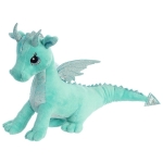 Aurora Плюшен зелен дракон, 30 см 170619b