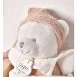 Плюшена музикална играчка, Мече, 20 см, Doudou 245851-2